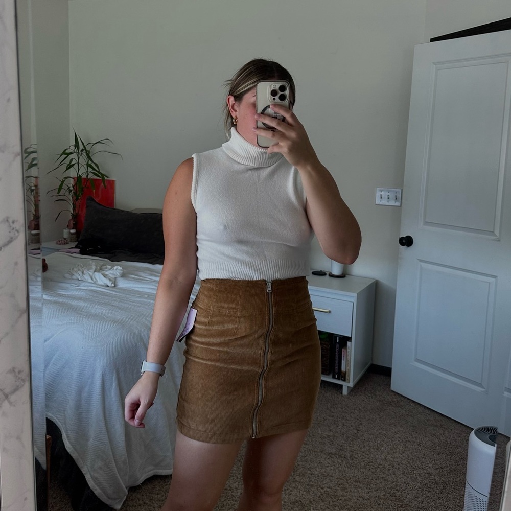 NWT Corduroy skirt